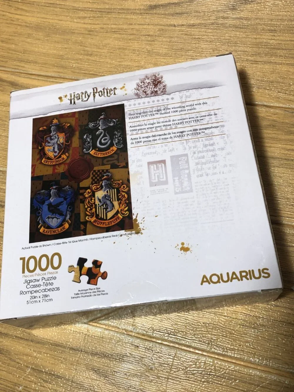 Wizarding World's Harry Potter Jigsaw Puzzle, New in box